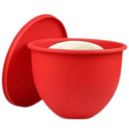 ING Silikone Røreskål, Blender Skålforing, 24,5 × 24,5 × 18,5 cm, Erstatning for Røreskål, Tåler Opvaskemaskine, Tilbehør, Passer til KitchenAid 