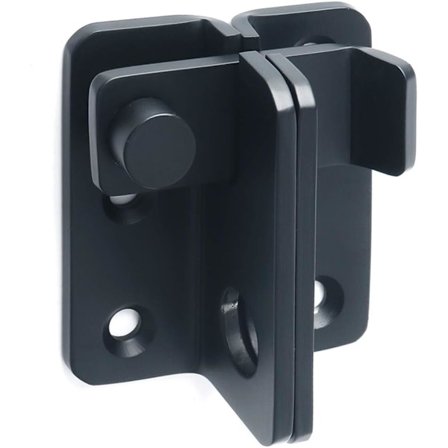 Skyvedørslås Skoddelås Dørlås Svingportbolt med Skruer for