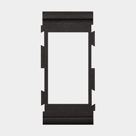Montážní rámeček pro lodní spínač Blue Sea Systems Contura Mounting Bracket Center, pro 1 spínač, vhodné pro Contura, černý