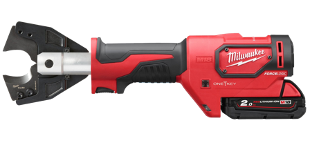 Milwaukee M18 ONE HCC-201C CU/AL-SET Kabelsaks med batteri og lader, Maskiner