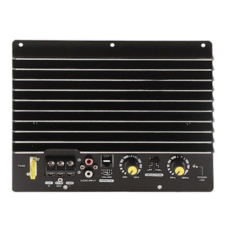 Bilforstærkerkort 1000W Høj Effekt Aluminium Legering Bas Subwoofer Kort til Bilhøjttaler 12V YEMMA