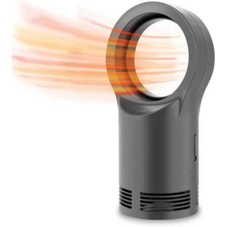 CDQ Mini energisparende keramisk varmeovn (svart)