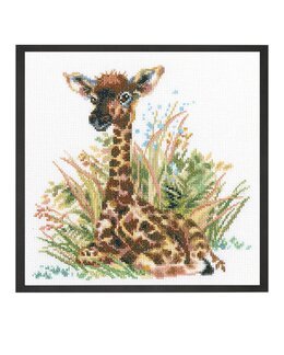 Broderipakke Bilde Lille Sjiraffen - RTO
