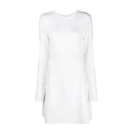 Genny Short Kjole Hvid, Dame