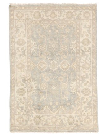 Oushak Indo Rug Oriental Beige/Orange (Wool, India)