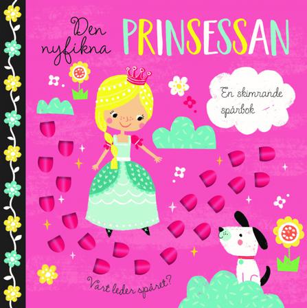 Den nyfikna prinsessan : en skimrande spårbok - Bok - Board book
