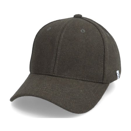 Wei - Grün Adjustable Cap - WINT Wool/Felt Olive High Crown Adjustable @ Hatstore