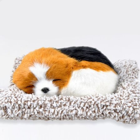 Bil plyslegetøj instrumentbræt ornament sød form fluffy åndbar dyr legetøj til indretning Type2