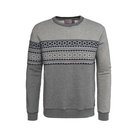 Varg Men's Fjällbacka Cotton Jersey Men long-sleeved sweaters Grey L