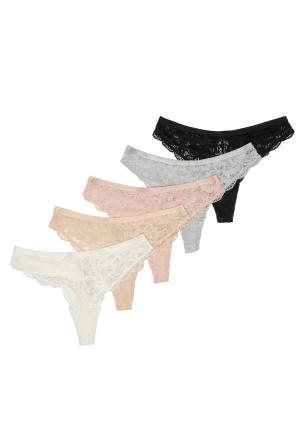 DORINA Myla-5PP String XXXL Multi Alushousut Dam