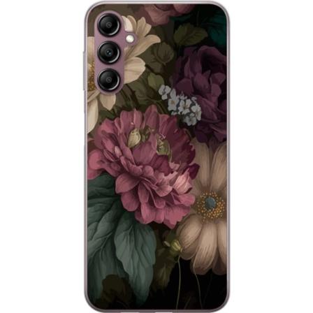 Samsung Galaxy A14 5G Gennemsigtig cover Blomster