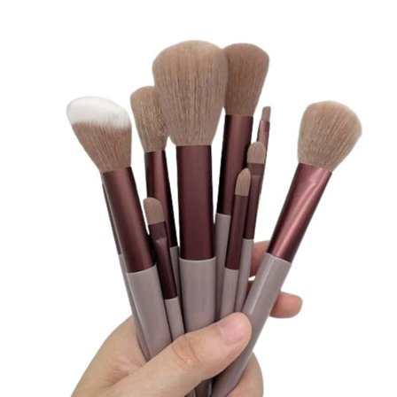 Premium kvalitet 13 bitar Smink Borstar Set Eye Shadow Foundation Kvinnor Kosmetik Borste Ögonskugga rouge Skönhet Mjuk Smink Verktyg