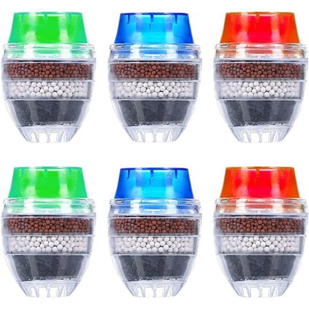 Aktivt kul vandfilterhane, vandfilterrenser filterelement, hane filter med filterelement