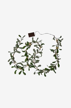 Jotex - Girland Mistel 180 cm K30-green - Kjøp Dekorativ julebelysning hos Jotex