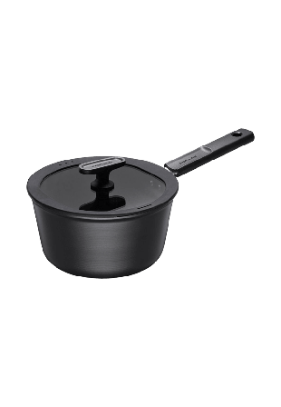 Fiskars Kastrull Hard Face 2,5 L med lock Grytor Svart