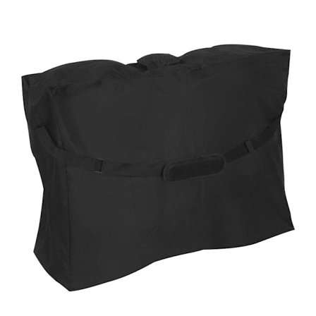 Rullestolveske, svart sammenleggbar reiseveske kompatibel med universell rullestol, stor kapasitet, vanntett kompatibel utendørs