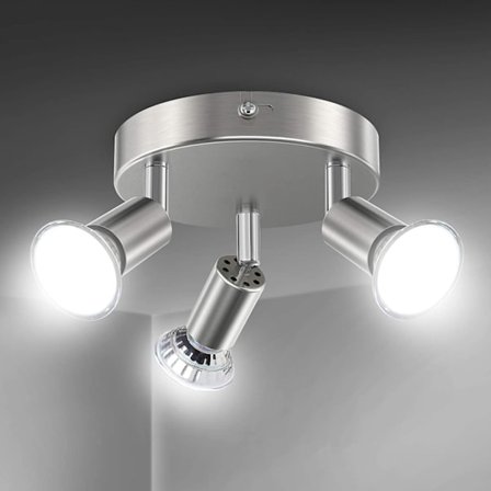 Käännettävä LED-kattovalaisin, 3-tie pyöreä paneeli LED-kattovalaisin