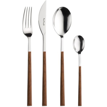 Pintinox Sushi Queen bestickset 24 delar, mahogny | Dukning & Servering > Bestick > Bestickset | Bagaren och Kocken