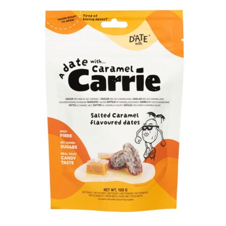 A date withCandy dates in a bag 0.1kg