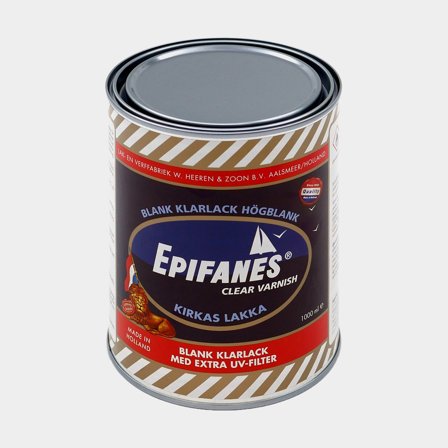 Vernis / laque transparente Epifanes Vernis Brillant Transparent, 0,5 litre