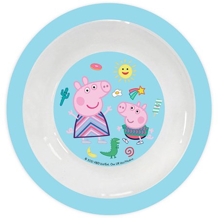 Peppa Gris gjenbrukbar skål 15 cm