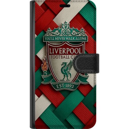 Kompatibel Tegnebogsetui til Nothing Nothing Phone (3a) Pro Liverpool Football Club-emblem med You'll Never Walk Alone i kraftigt grafisk design for p
