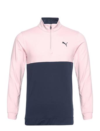 Gamer Colorblock 1/4 Zip Sweat-shirt Tröja Multi/mönstrad PUMA Golf