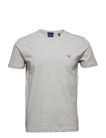 Original Slim T-Shirt T-shirts Short-sleeved Grå GANT