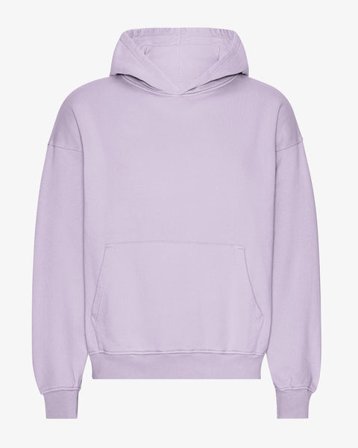 Organic Oversized Hood - Soft Lavender - Male - L