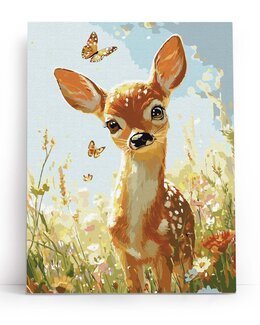 Paint By Numbers Kleines Reh - Varvikas