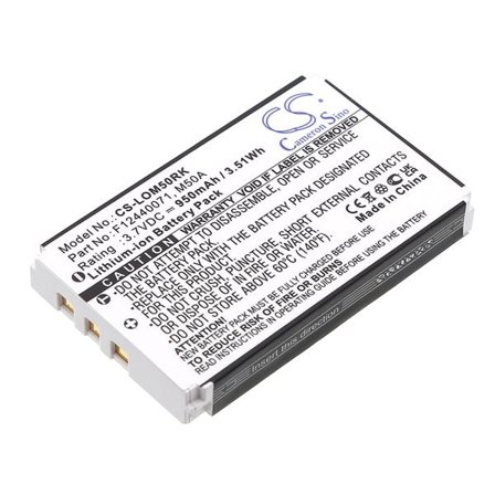 Batteri till Mus, Tangentbord för Logitech diNovo Edge, DiNovo Mini, Y-RAY81