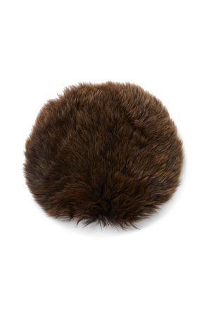 Skinnwille - Sittplätt fårskinn Gently - Brun - Sittkuddar & stolsdynor - Från Homeroom