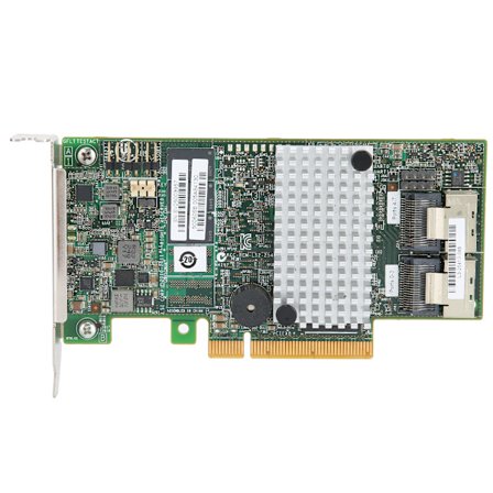 LSI 9267-8i 2208 6Gb s 512MB PCI E 2.0 8Port SATa SAS RAID0/1/10 Controller-kort Lavt baffel