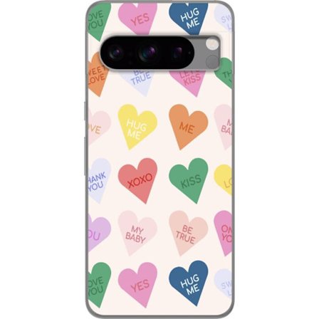 Yhteensopiva Puhelinkuori Google Google Pixel 8 Pro Karkkisydämet