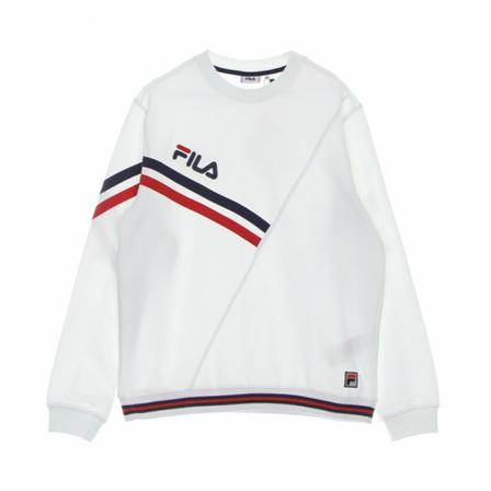 Fila - Tröjor - Vit - Herr - Storlek: Xs, Herr, Storlek: XS