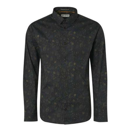 No Excess, Shirt long sleeve Blauw, Heren, Maat:L