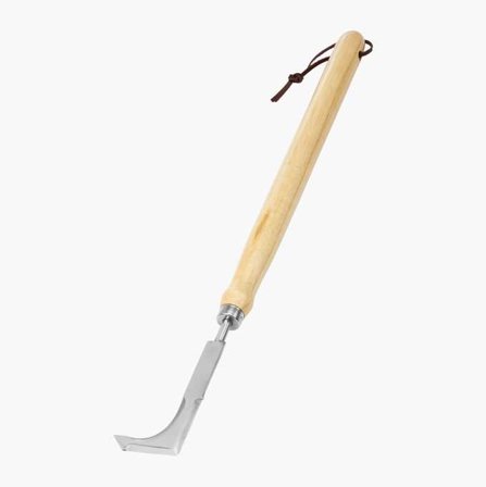 Biltema - Hellerenser Ekstra Lang 56 cm med Gripevennlig Trehåndtak og Hull for Oppheng