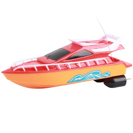 RC-båt för barn, supermini, fjärrstyrd, elektrisk båt, leksaksbåt, present till barn