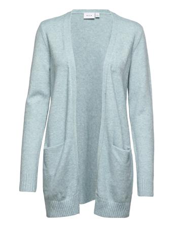 Viril Open L/S Knit Cardigan - Noos Neuletakki Sininen Vila