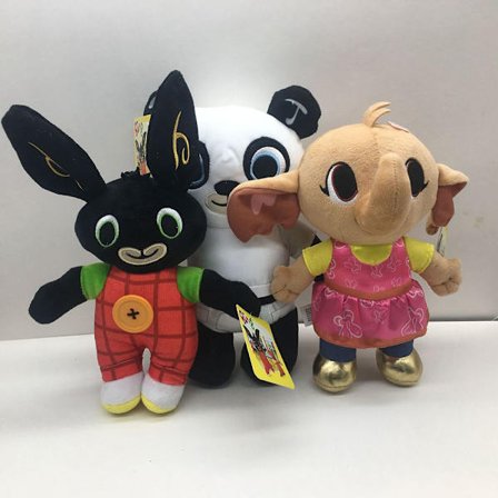 15-37 cm Bing Plyslegetøj Kanin Dukke 37 CM RØD KANIN RØD 37 cm