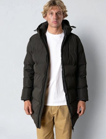 Fat Moose Birk Long Jacket - Khaki green - M