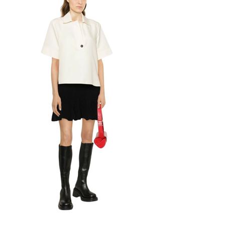 Jil Sander Short Skirts Sort, Dame