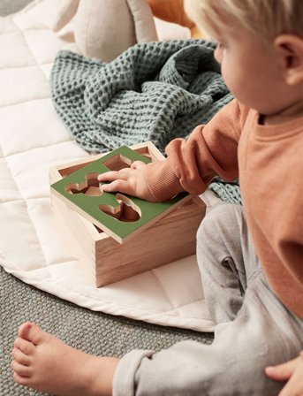 Kid's Concept Sorter Box Edvin - Beige - ONE SIZE