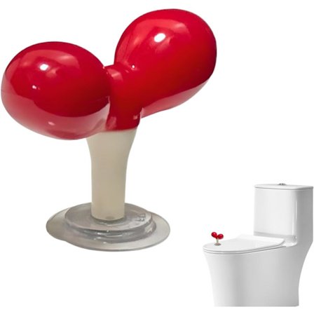 Toalettseteløfter Toalettlokkholder Bærbar Sklisikker Hjelpemiddel Multifunksjonell Design Ideell for Baderom Eldre Trening