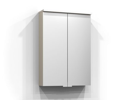 Svedbergs Sarek Spegelskåp med LED-belysning Sand, Badrum