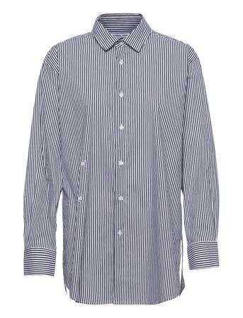 Smilla Draped Shirt Blue DESIGNERS, REMIX