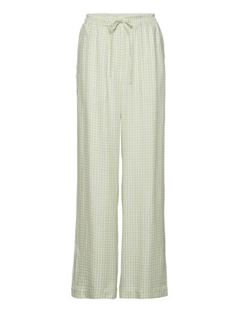 Esdella Loose Pants Vide Bukser Grønn Esme Studios