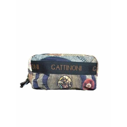 Gattinoni, Toilet Bags Niebieski, Kobieta, Rozmiar: ONE Size