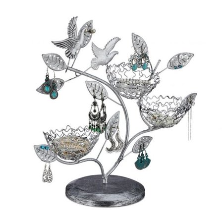 Smyckesträd för örhängen och ringar