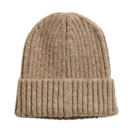 Elvine Beanie , Bruin , Heren , Maat: ONE Size Hoeden